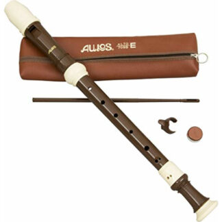 Flauta Dulce Alto Digitación Barroca Aulos 709B-E 3 Piezas