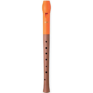 Flauta Dulce Soprano Digitación Alemana Smart WRS-4338G-OG Mixta Naran