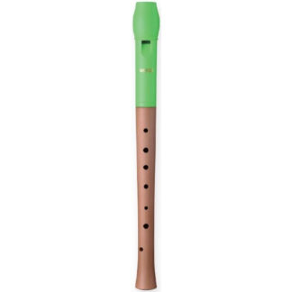 Flauta Dulce Soprano Digitación Alemana Smart WRS-4338G-GR Mixta Verde