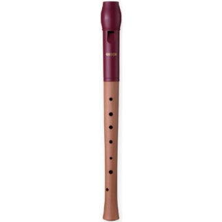 Flauta Dulce soprano Digitación Alemana Smart WRS-4338G-PU Mixta Púrpu