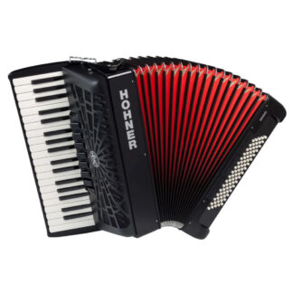 Acordeón Hohner Bravo III 80 A40421 Negro