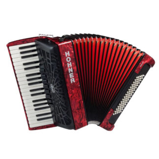 Acordeón Hohner Bravo III 80 A16431 Rojo