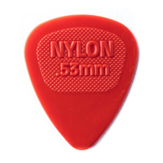 Bolsa 72 Púas Dunlop 443R-053 Nylon Midi Standard 0.53mm