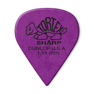 Bolsa 72 Púas Dunlop 412R-114 Tortex Sharp 1.14mm