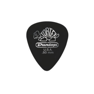 Bolsa 72 Púas Dunlop 488R-050 Tortex Pitch Black Standard 0.50mm