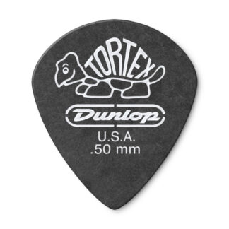 Bolsa 72 Púas Dunlop 482R-050 Tortex Pitch Black Jazz 0.50mm