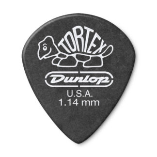 Bolsa 72 Púas Dunlop 482R-114 Tortex Pitch Black Jazz 1.14mm
