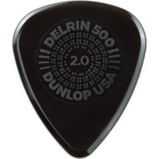 Bolsa 12 Púas Dunlop 450P-200 Prime Grip Delrin 500 2.00mm