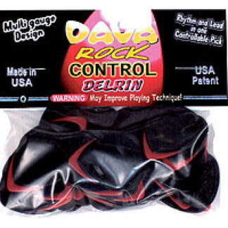 Bolsa 36 Púas Dava 1336 Rock Control Delrin
