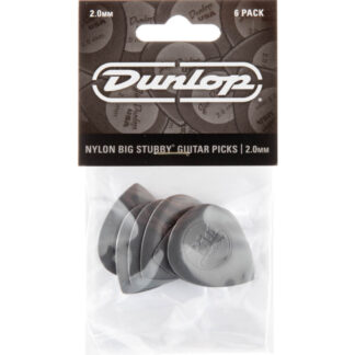 Player´s Pack 6 Púas Dunlop 445P-200 Nylon Big Stubby 2.00mm