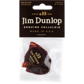 Player´s Pack 12 Púas Dunlop 483P-05MD Celluloid Shell Medium