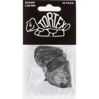 Player´s Pack 12 Púas Dunlop 412P-135 Tortex Sharp 1.35mm