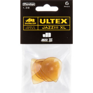 Player´s Pack 6 Púas Dunlop 427P-138XL Ultex Jazz III XL 1.38mm
