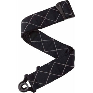 Correa D'Addario 50BAL02 Auto Lock Diamonds Acolchada Negra