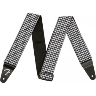 Correa Fender 099-0709-005 Houndstooth Blanca