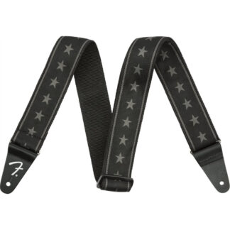 Correa Fender 099-0615-004 Nylon Stars & Stripes Negra/Gris 2"