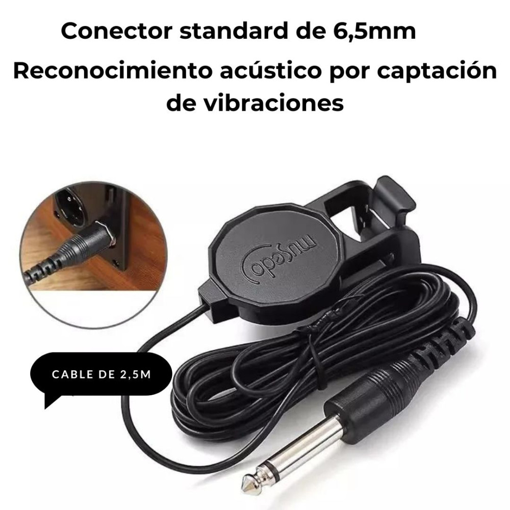 Pastilla Guitarra Musedo CP-60G Negra
