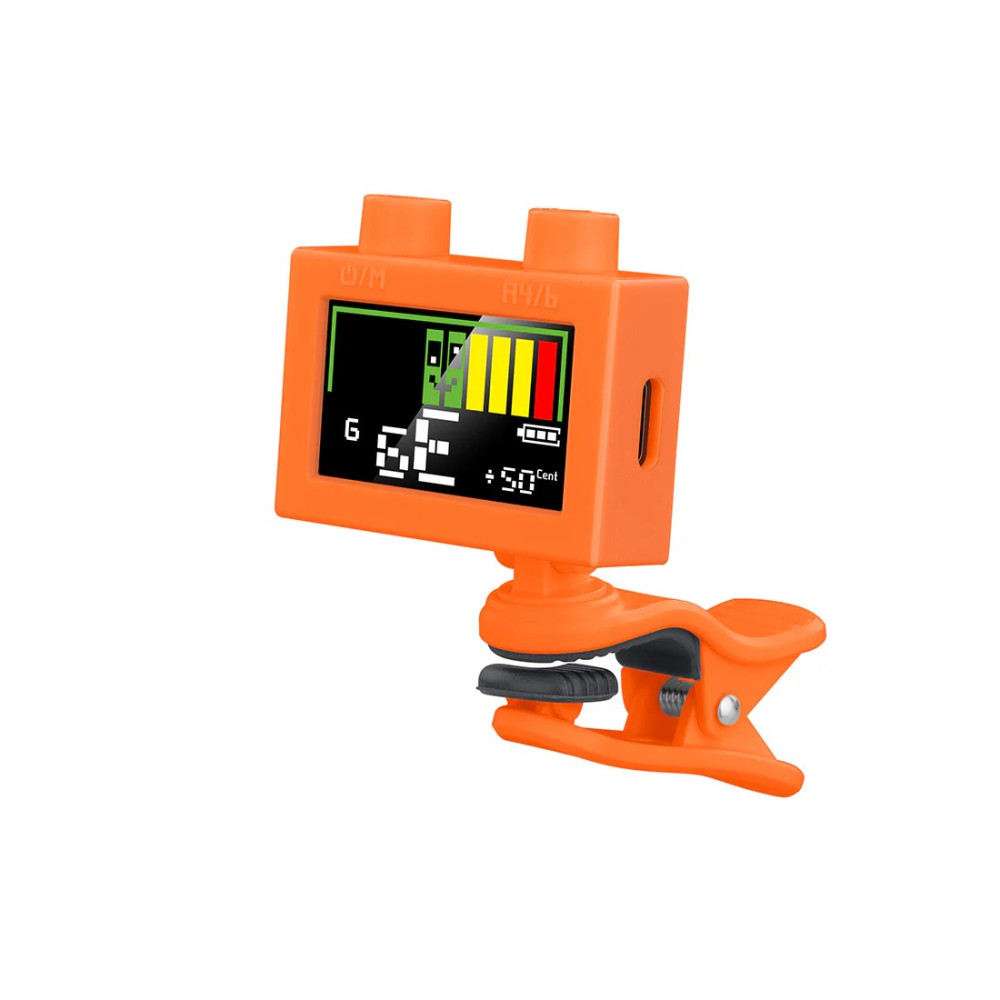 Afinador Cherub WST-570LI Pinza Naranja