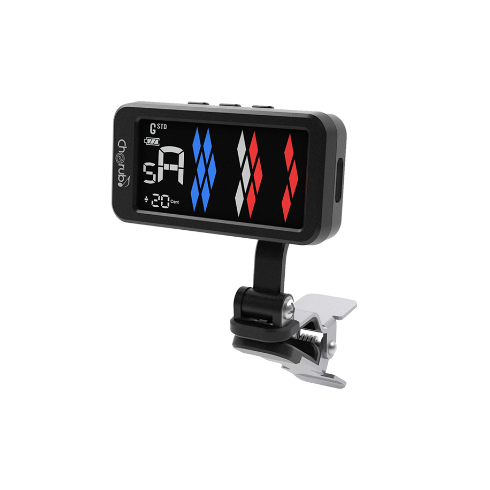 Afinador Recargable Cherub WST-905LI Pinza