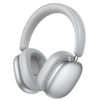 Auriculares Hoco W63 Bluetooth 5.4 con ANC, App y 55 h de autonomía en Plateado