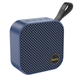 Altavoz Hoco HC22 Bluetooth 5.2 5W con FM, USB, TF, AUX y TWS en Azul
