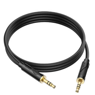 Cable Hoco UPA30 Jack - Jack 3,5mm trenzado 1m en Negro