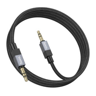 Cable Hoco UPA32 Jack - Jack 3,5mm trenzado 1m en Negro