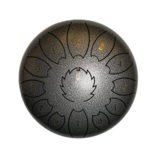 Steel Tongue Drum F-Zone STD618N Gris Jaspeado (6" 8 notas)