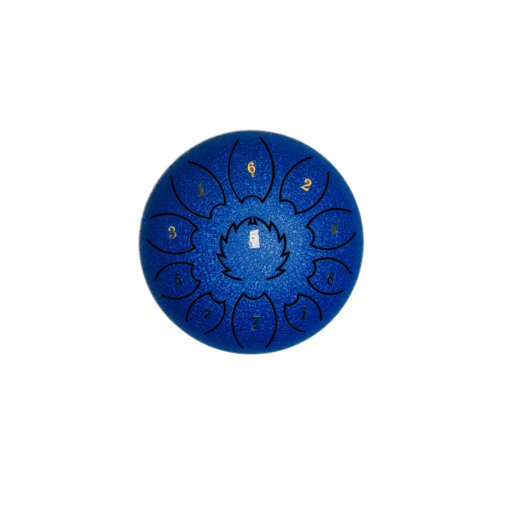 Steel Tongue Drum F-Zone STD611N Azul (6" 11 notas)