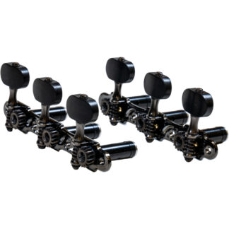 Clavijero Clásica Gotoh 35AR510S-EN-CK Tubo Aluminio Negro