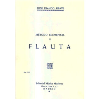 Método Flauta Travesera Franco Ribate