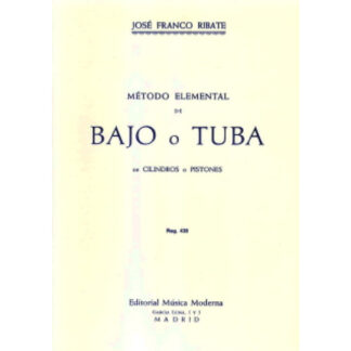 Método Bajo o Tuba Franco Ribate