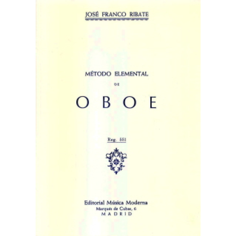 Método Oboe Franco Ribate