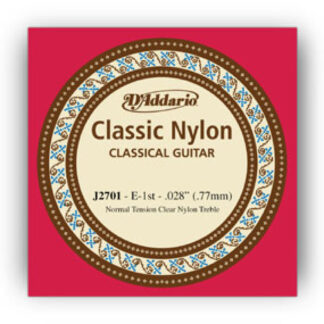 Cuerda 6ª Guitarra Clásica D'Addario Student J-2706 Tensión Normal