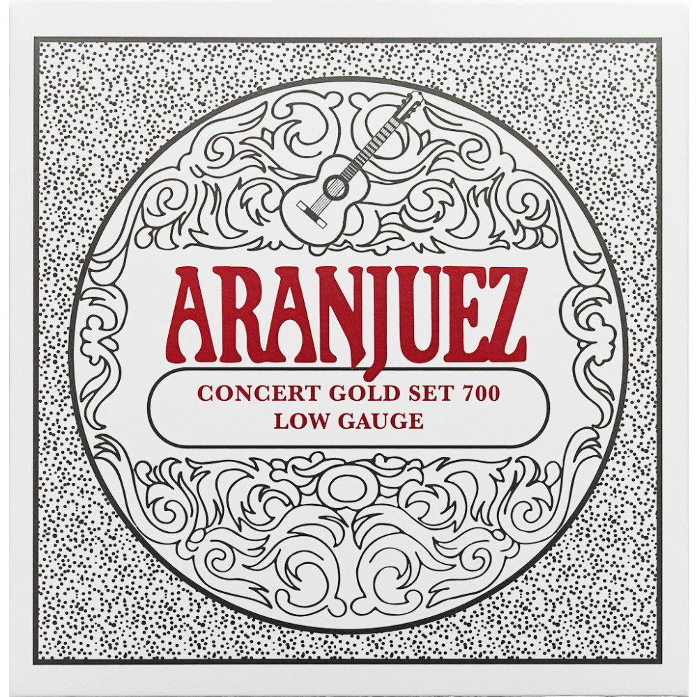 Juego Cuerdas Guitarra Clasica Aranjuez Concert Gold 700