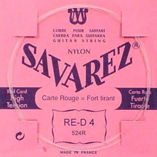 Cuerda Savarez Clásica 4a Carta Roja 524-R