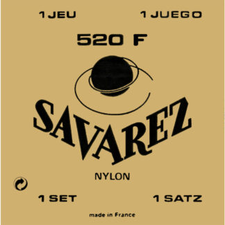 Juego Savarez Clásica Carta Roja 520-F (3ª entorchada)