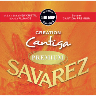 Juego Savarez Creation Cantiga Premium Roja Clasica 510-MRP