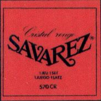 Cuerda Savarez Clásica 1a Cristal Roja 571-R