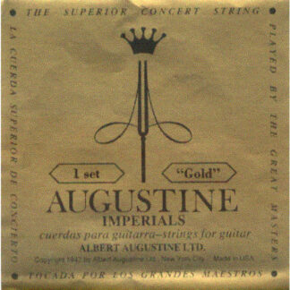 Juego Cuerdas Guitarra Clásica Augustine Imperial Oro