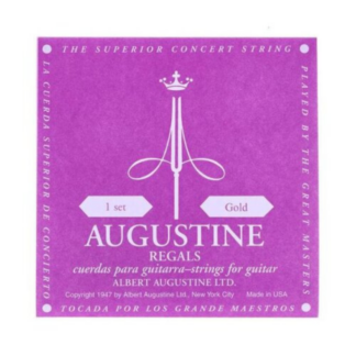 Juego Cuerdas Guitarra Clásica Augustine Regals Gold -Oro-