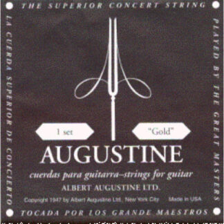 Juego Cuerdas Guitarra Clásica Augustine Negra