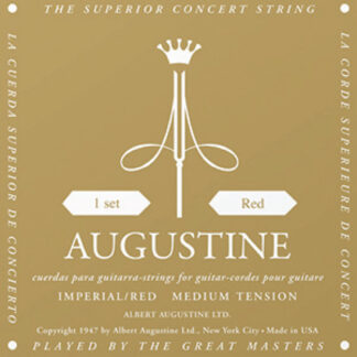 Juego Cuerdas Guitarra Clásica Augustine Imperial Roja