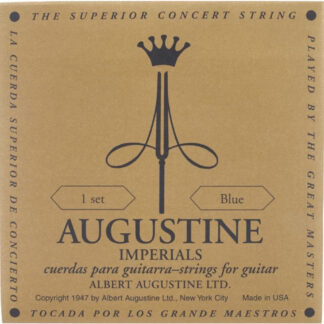 Juego Cuerdas Guitarra Clásica Augustine Imperial Azul