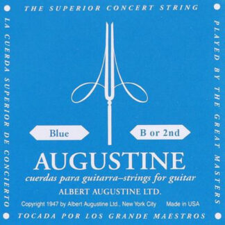 Cuerda 2ª Guitarra Clásica Augustine Azul