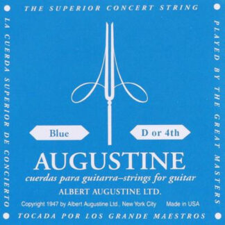 Cuerda 4ª Guitarra Clásica Augustine Azul