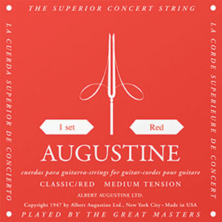 Cuerda 2ª Guitarra Clásica Augustine Roja