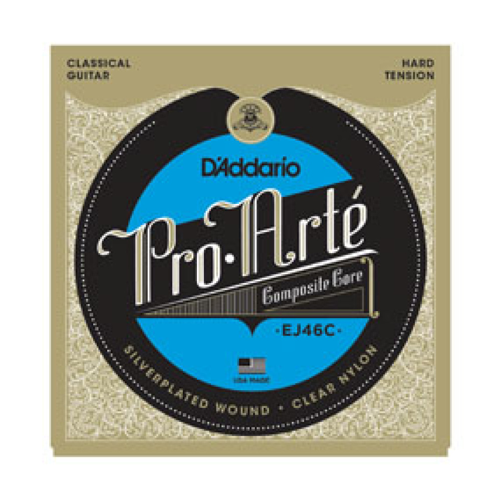 Juego Cuerdas Guitarra Clásica D'Addario EJ-46C Composite Fuerte