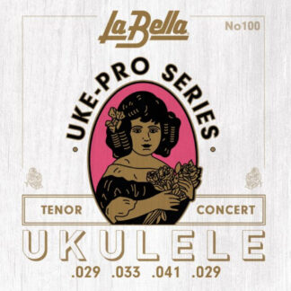 Juego La Bella Ukelele Concert/Tenor 100