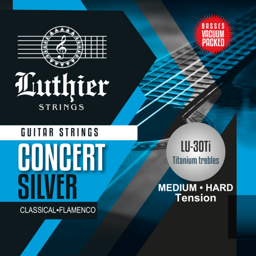 Juego Cuerdas Luthier 30 Titanium Clásica LU-30T